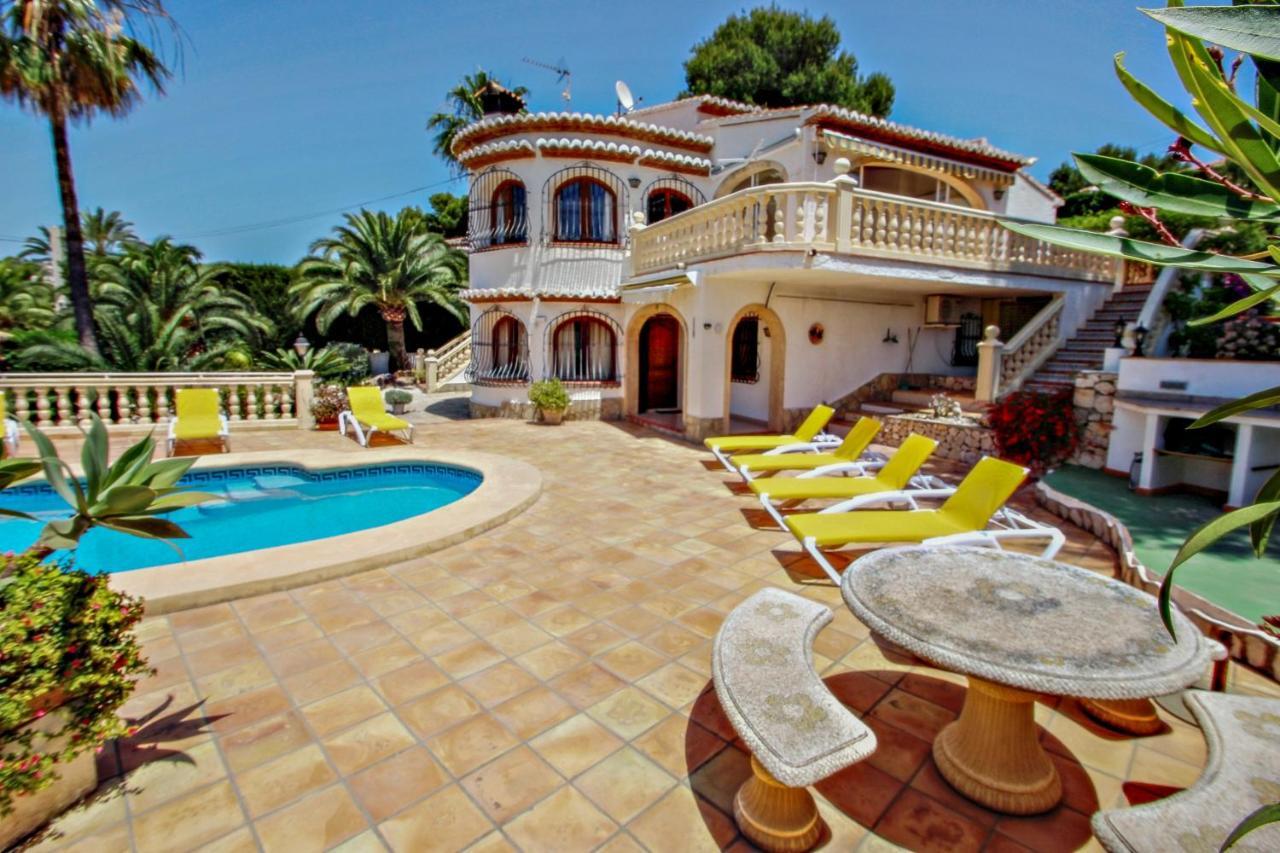 Rondel - Sea View Villa With Private Pool In Costa Blanca Морайра Экстерьер фото