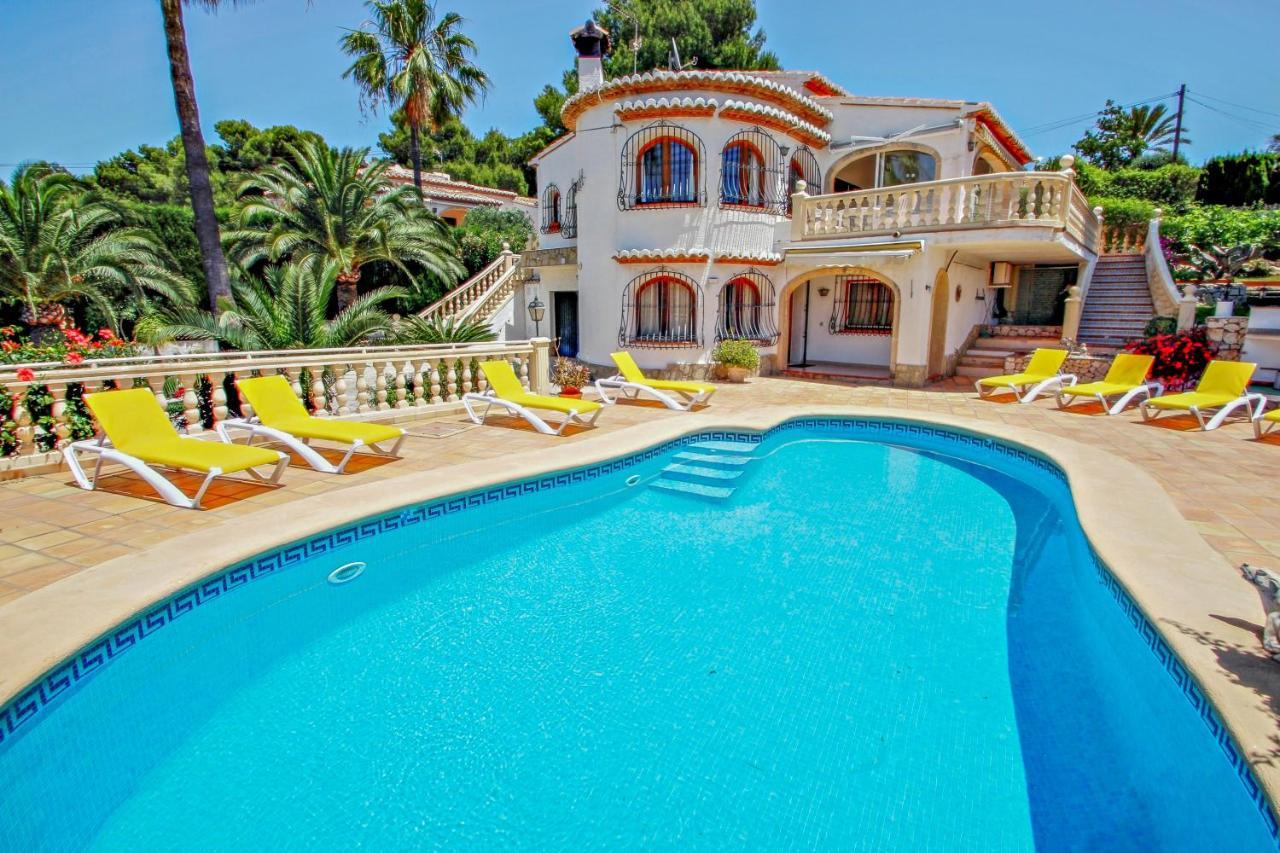 Rondel - Sea View Villa With Private Pool In Costa Blanca Морайра Экстерьер фото