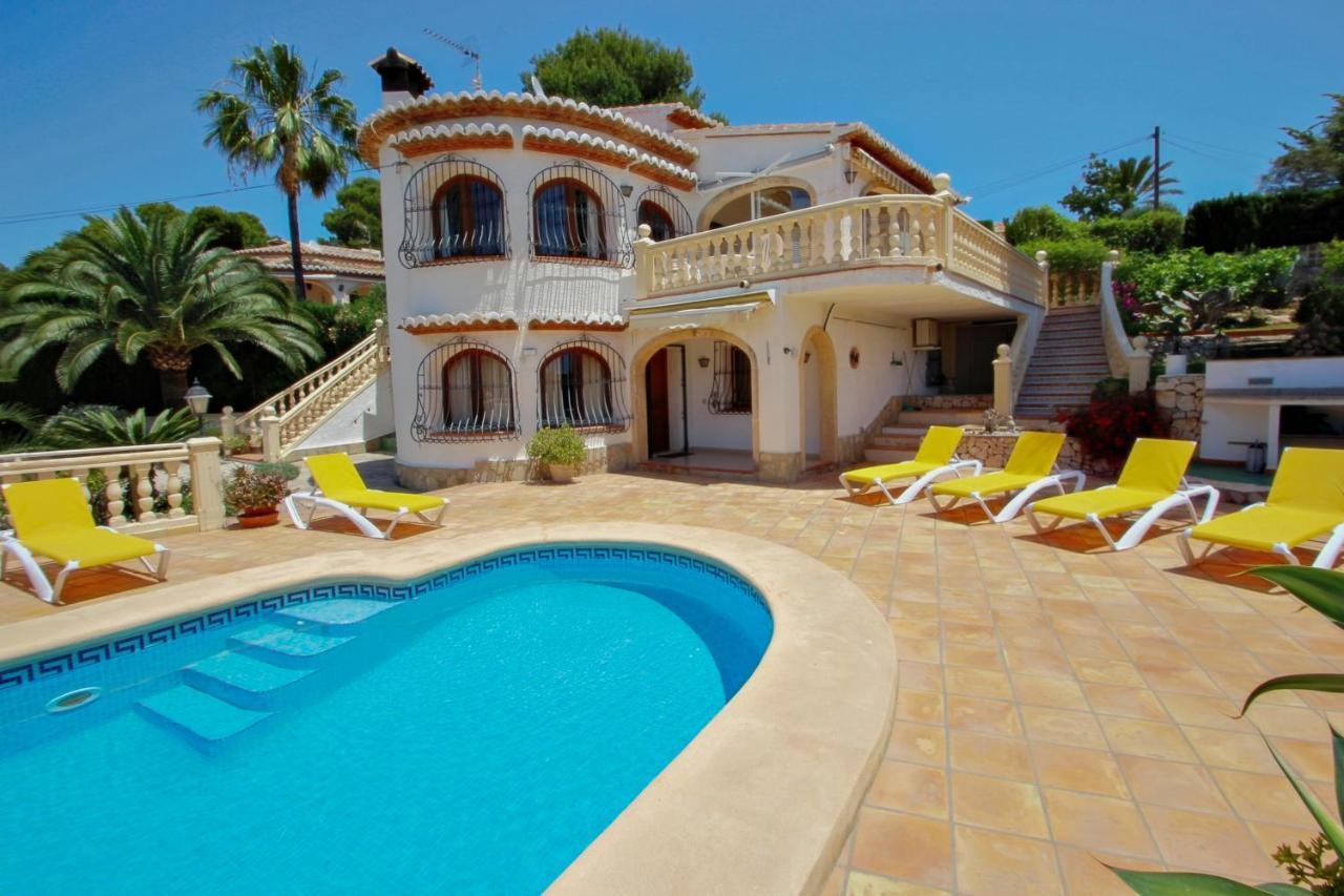 Rondel - Sea View Villa With Private Pool In Costa Blanca Морайра Экстерьер фото