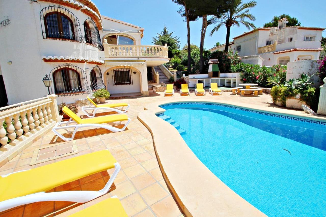 Rondel - Sea View Villa With Private Pool In Costa Blanca Морайра Экстерьер фото