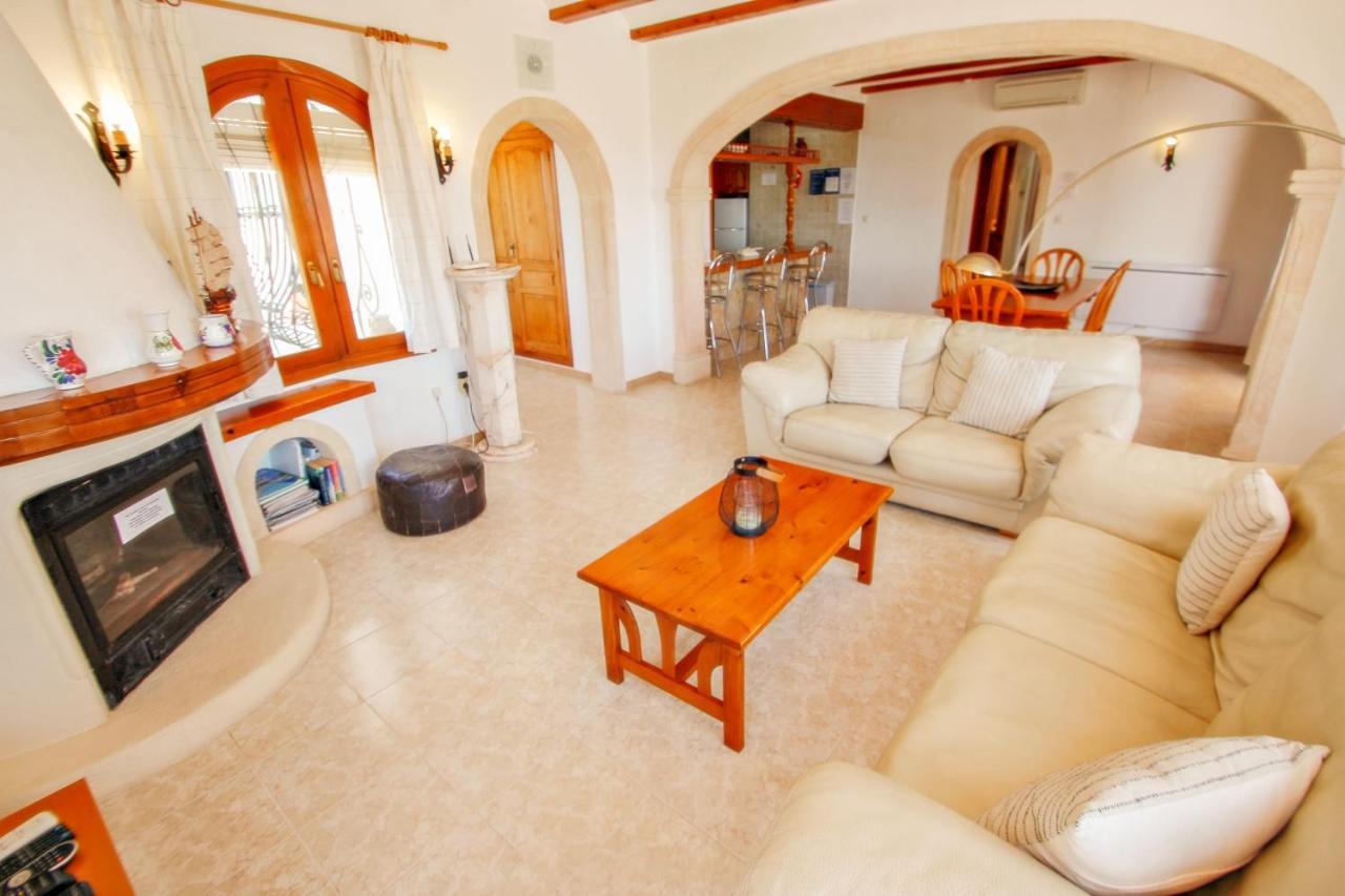 Rondel - Sea View Villa With Private Pool In Costa Blanca Морайра Экстерьер фото