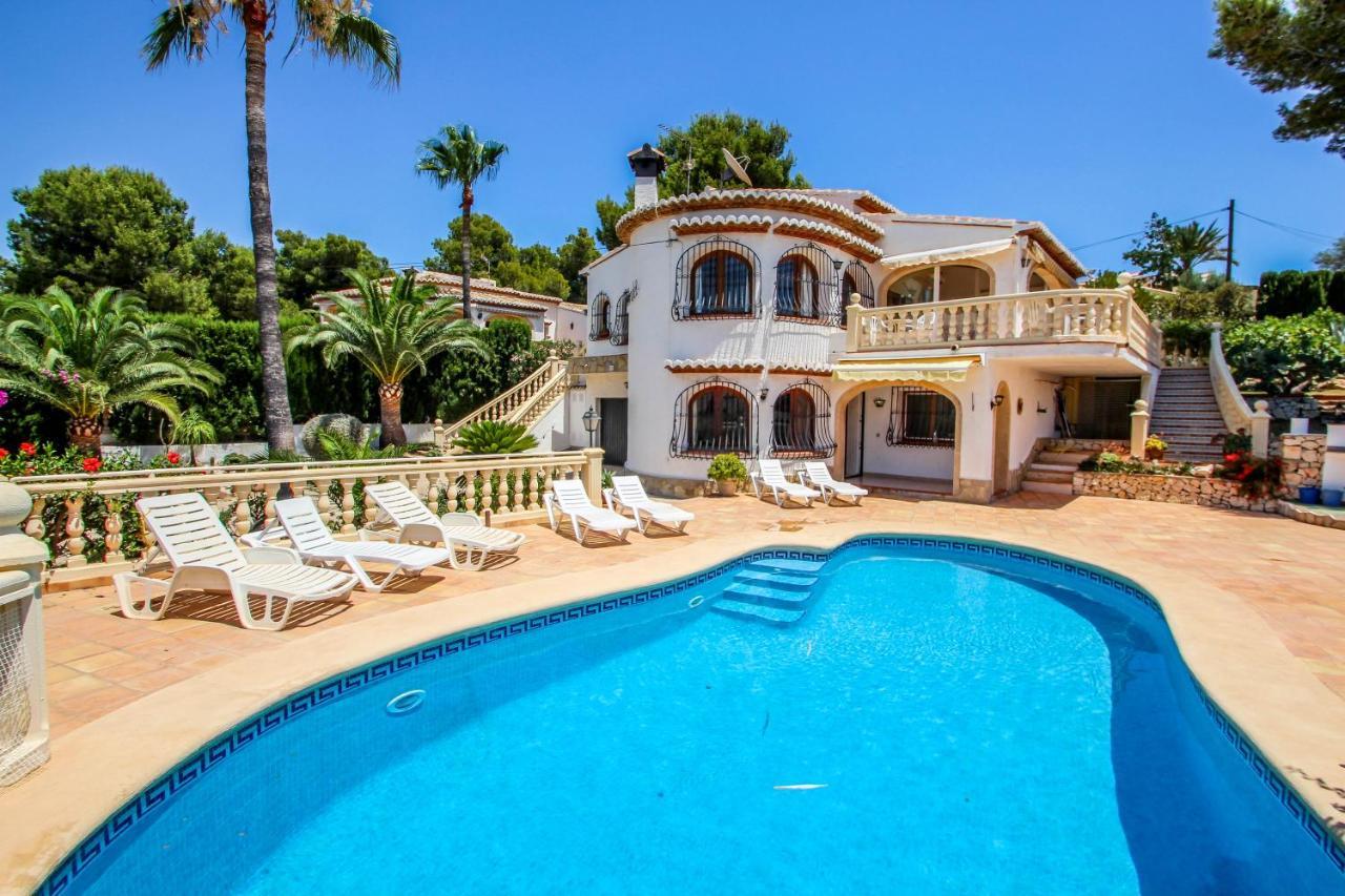 Rondel - Sea View Villa With Private Pool In Costa Blanca Морайра Экстерьер фото