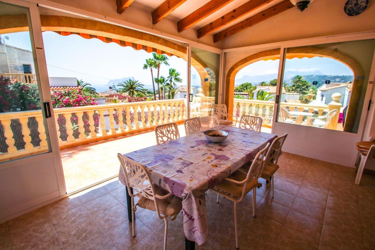 Rondel - Sea View Villa With Private Pool In Costa Blanca Морайра Экстерьер фото